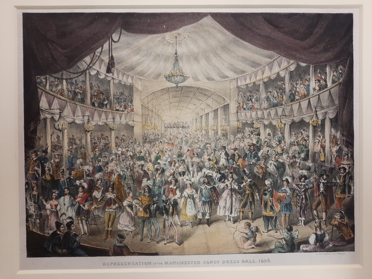 Representation of the Manchester Fancy Dress Ball 1836